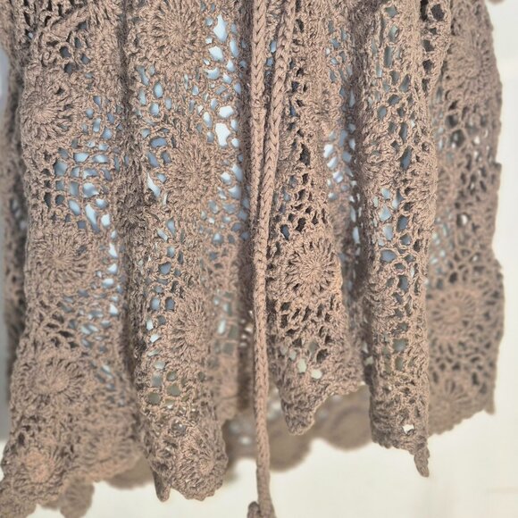 LIZ CLAIBORNE beautiful Crocheted Cardigan sweater in size 2XL - Picture 7 of 16